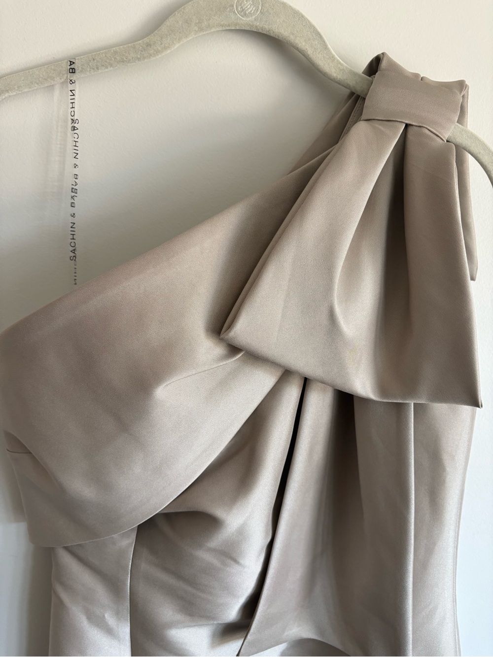Sachin + Babi Bonnie Gown Pewter Size 4 NWOT - Picture 6 of 10